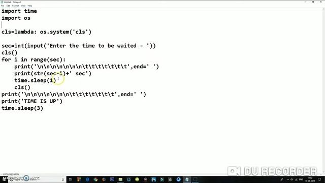 How to create TIMER in Python смотреть онлайн