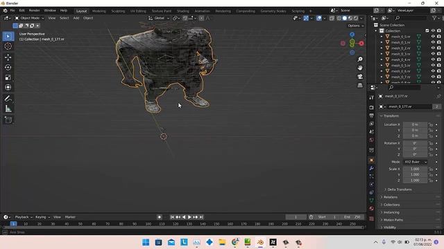 Extracción de modelados 3D смотреть онлайн