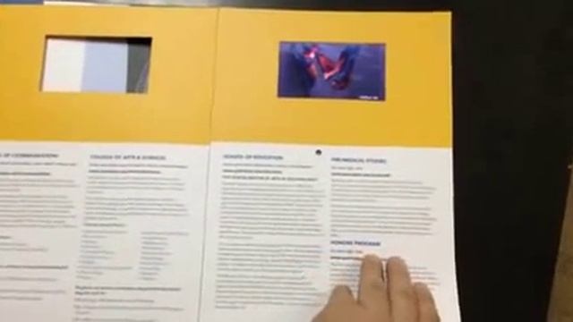 Многостраничный видеобуклет 4.3 дюйма со световыми сенсорами. смотреть онлайн