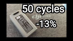 Как деградирует lipo аккумулятор dji mini se, mini 2