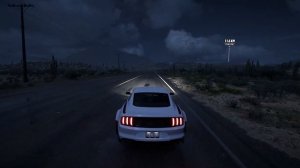 Forza Horizon 5 | Cloudy night | Ford Mustang RTR (2018)