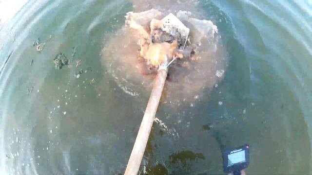 Поиск золота на забытом пляже с макро нокто мульти Крузер