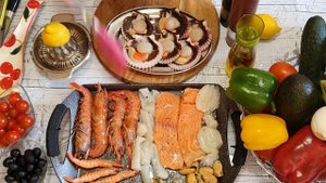 Рецепт с морепродуктами