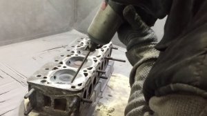 ГБЦ от УаЗика устранение коррозии