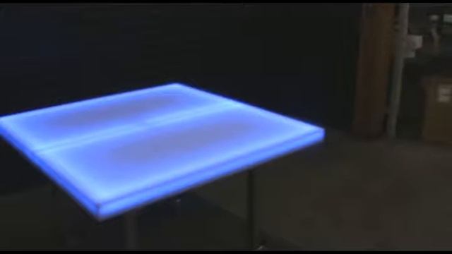 LED Light up glowing ping pong, giant chess and checkers, multi game demonstration смотреть онлайн