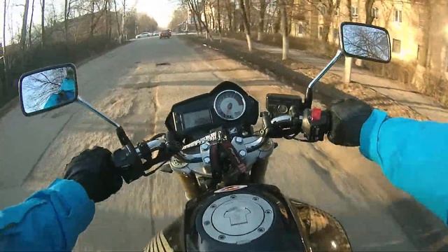 HONDA CB600 F HORNET 2006. Russia, Electrostal part 1 смотреть онлайн