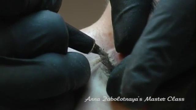 Анна Заболотная  Мастер Класс  Коррекция век  4 часть