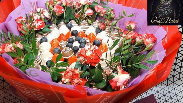 ФЛОРИСТЫ ЛОМАЮТ ГОЛОВУ КАК СДЕЛАТЬ! СЪЕДОБНЫЙ БУКЕТ #съедобныебукеты #фудфлористика
