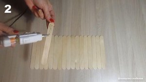 3 Идеи из палочек от мороженого и мешковины. Поделки своими руками. DIY.