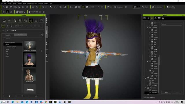 Создаем мульт - шаржи героев  в СС3 и iClone