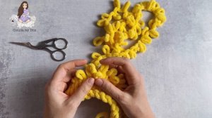 Как делать прибавки и убавки при вязании из Alize Puffy