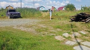 покос травы на участке