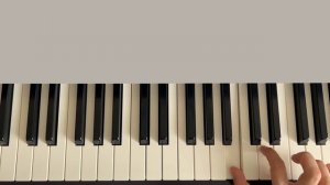 Ганон - 3 упражнение на фортепиано, пианино, piano