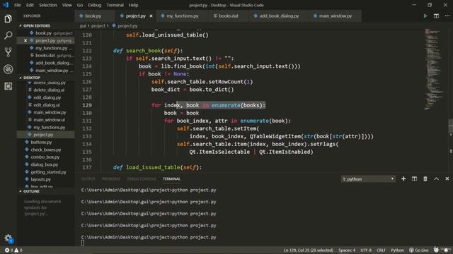 Search Books | Python Project смотреть онлайн
