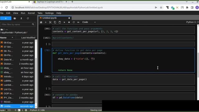 Web Scraping with BeautifulSoup in Python