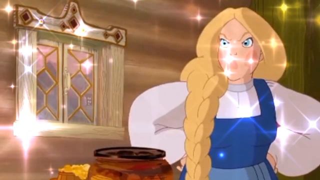 Злая жена Добрыни смотрит на тебя под нагнетающую музыку смотреть онлайн