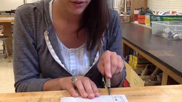 How to Use Linoleum Cutting Tools смотреть онлайн