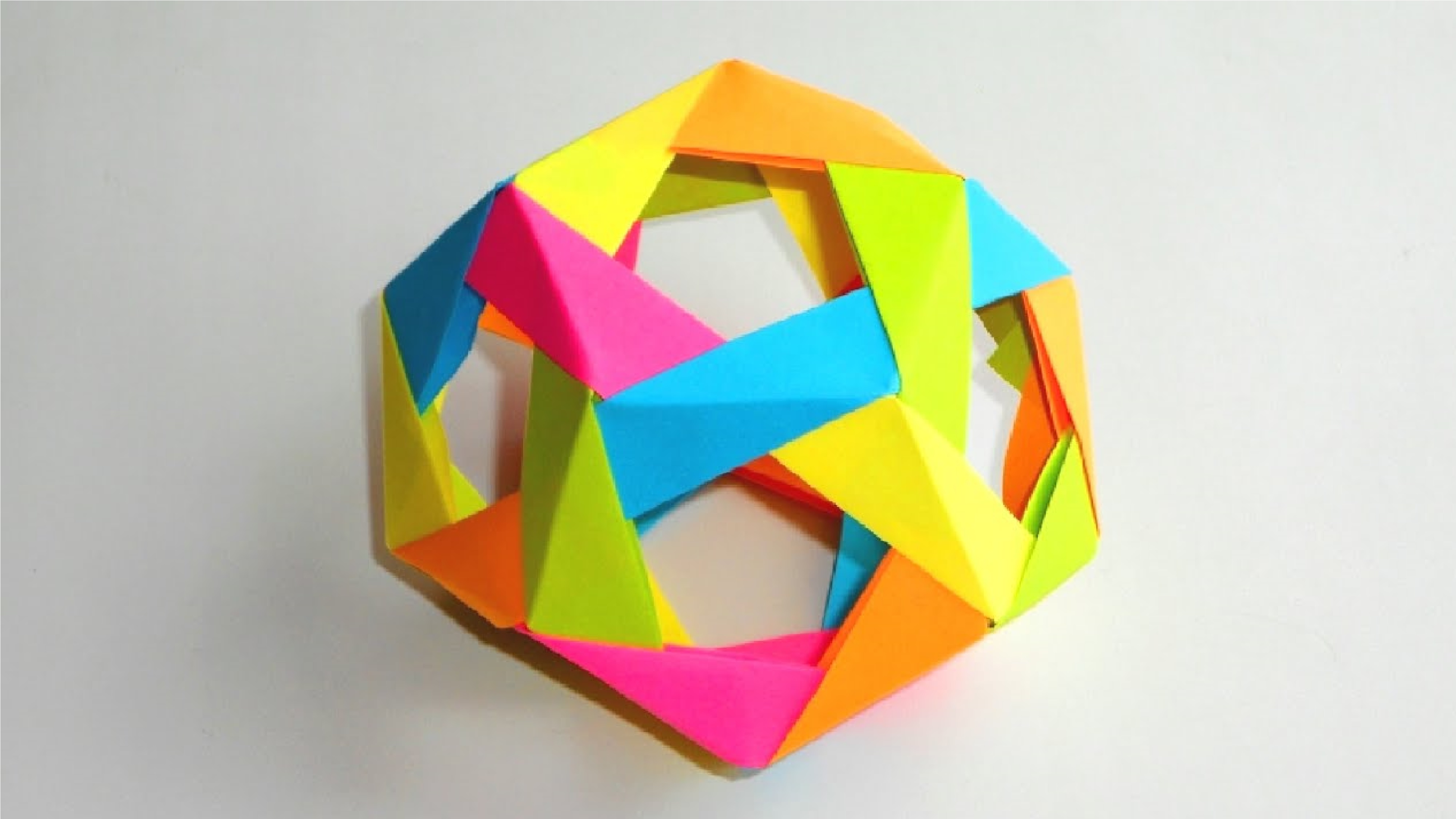 Оригами многогранники из бумаги пошаговая инструкция фото
