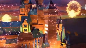 Walt Disney Pictures logo (100th Anniversary) (Enchanted II)