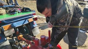 ОБЗОР. Картофелекопалка для мотоблока веерного типа