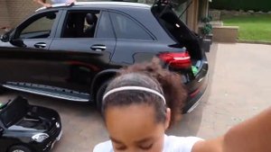 Giant Balloon Stuck In Our Car - Surprise Toys For Kids - Shopkins - Kinder Surprise Disney Toys