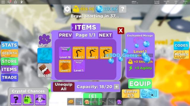 КОГО Я ВЫБИЛ ЗА 2.000.000 ГЕМОВ В НОВОМ КАЧКЕ MUSCLE LEGENDS смотреть онлайн