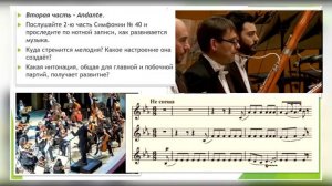 7 класс. Симфония №40 В.А. Моцарта. Урок И.Януш