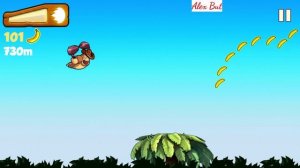 Banana Kong выпрыгиваем на деревья