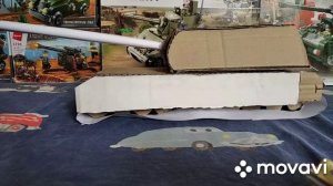 обзор моего танка Маус из картона