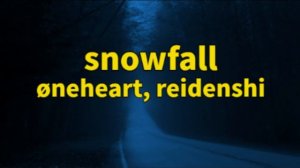 Snowfall 1 Hour