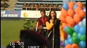 продолжение 2 Стадион"Ворскла" Концерт в честь Ф.К."Ворскла"гр."Фристайл" Розанов,Кирсо,Дубровин