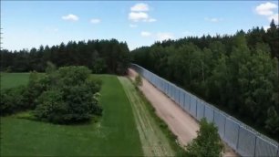 В Польше завершилось строительство забора на границе с Белорусью