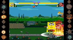 Spongebob (Nickelodeon) vs Ren Hoek (John Kricfalusi) - Ultimate Mugen Fight 2016