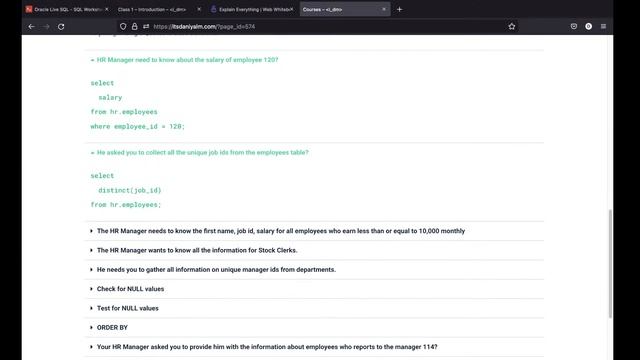 Data Analytics for Beginners Class 2 – Distinct, Where, Comparison Operators, Nulls and Sorting смотреть онлайн