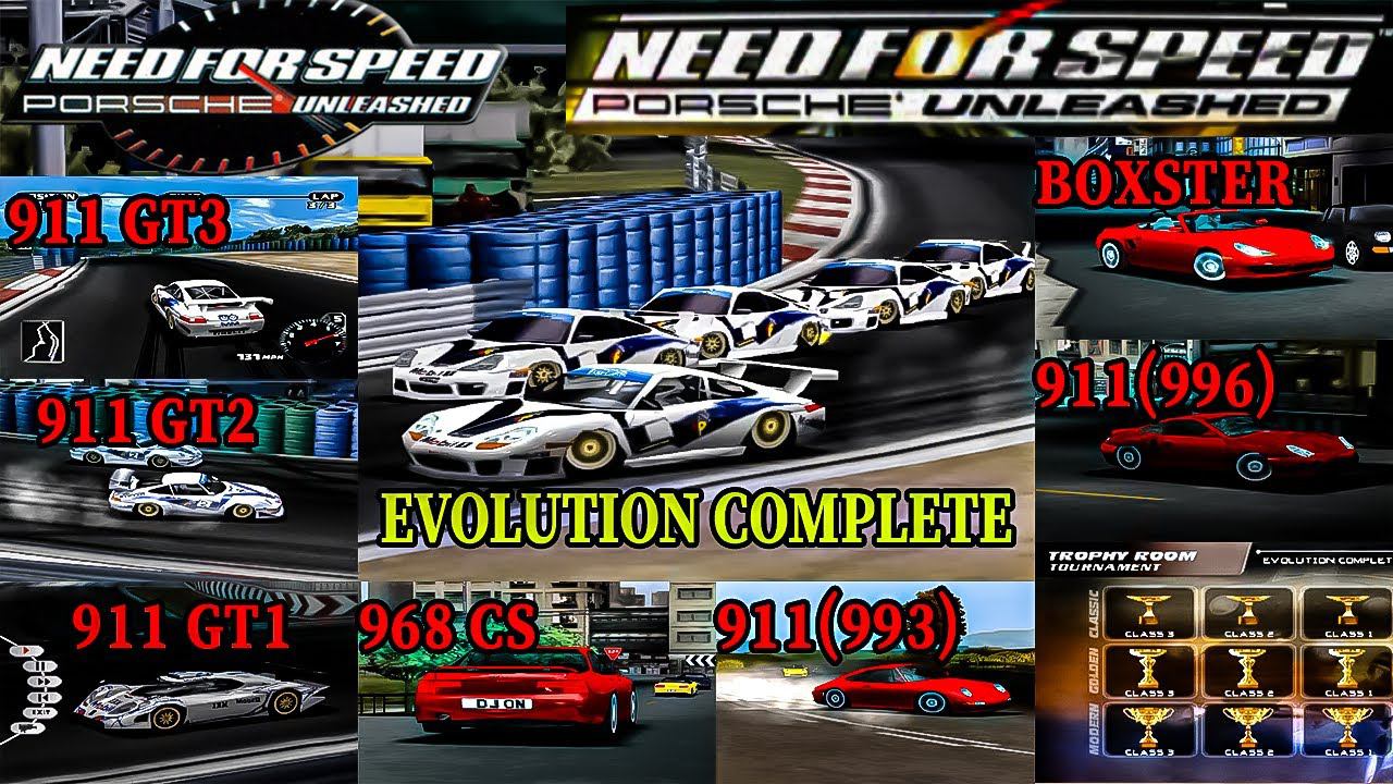 Need For Speed 5: Porshe Unleashed 2000 (PS1) Evolution mode: Golden Era (Rus) (Прохождение)