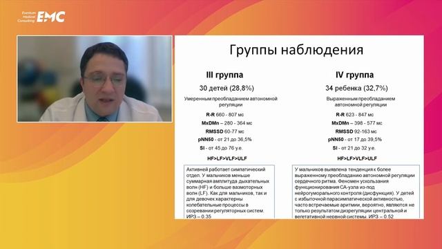 23. Вегетативный профиль у детей с рекуррентными респираторными заболеваниями смотреть онлайн