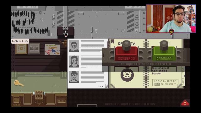 😥NADIE SE ACUERDA DE SERGIO!!! | Papers Please #15 [LeonidasGames] смотреть онлайн