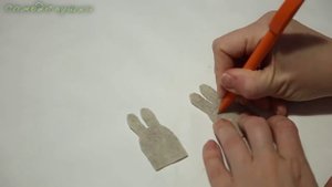 Как сделать перчаточную куклу для театра. How to make hand puppets.