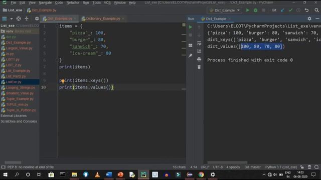 Dictionary functions in Python(Part-2) | Data Structures | Complete Python Tutorial for Beginners