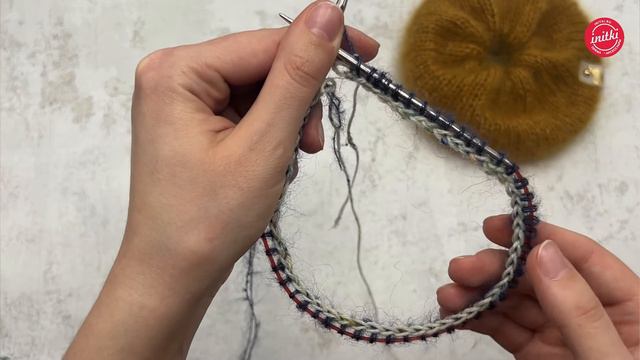ВЯЖЕМ МОДНУЮ РЕЗИНКУ ДЛЯ ВОЛОС - аксессуар из мохера Karoo