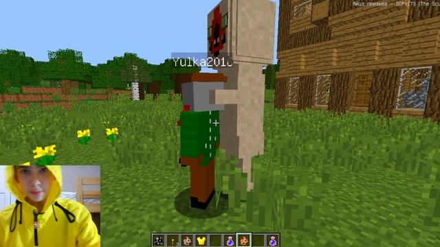 Шестая попала в страшный дом охотника из Little nightmares в Майнкрафт. Minecraft, выживание.