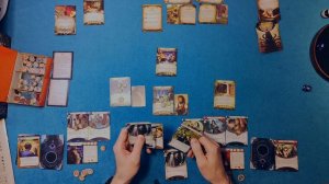 Ужас Аркхэма карточная 1-1  - соло настольная игра летсплей