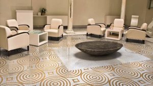 Керамическая плитка для кухни зеленая