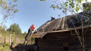 Не выдержал темпа, но еще одно дело сделано // Жизнь в деревне