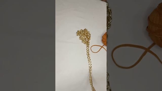 Вязаная короткая ручка для сумки из полиэфирного шнура. смотреть онлайн