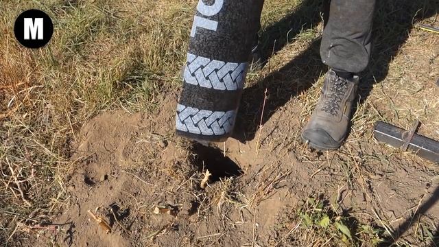 Как установить ЗАБОРНЫЙ СТОЛБ НА ВЕКА! смотреть онлайн