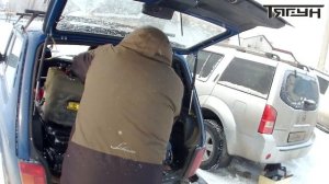 Мотобуксировщик Тягун (погрузка  - разгрузка)