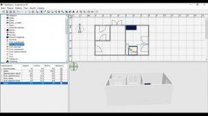 Работа в программе Sweet Home 3D