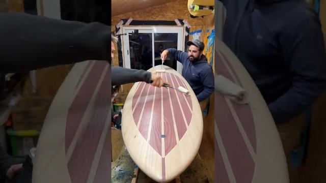 Day 5 on 5 - Making an Hollow Surf Board in Paulownia and Red Cedar Wood смотреть онлайн